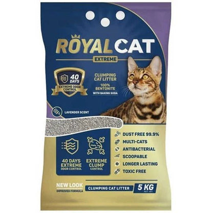 Royal Cat Litter - Lavender Scent, Odor Control - Otloubnow