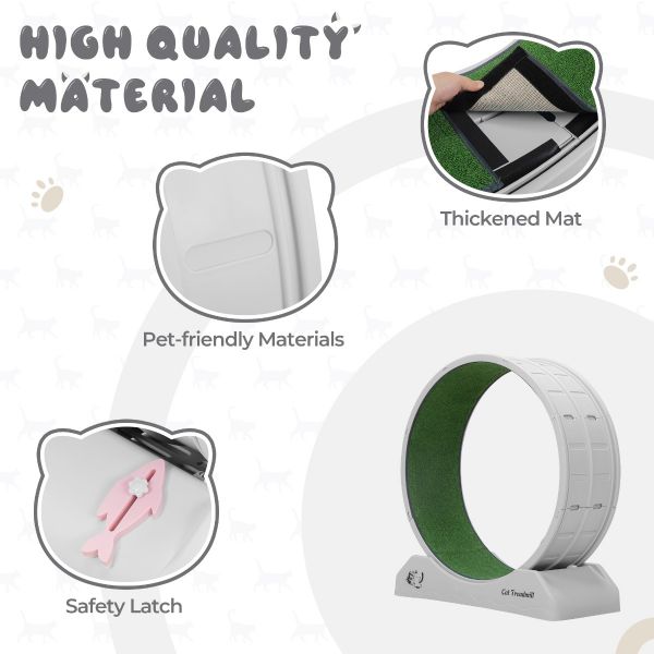 Silent Treadmill for Pets: Quiet Running Wheel - Otloubnow