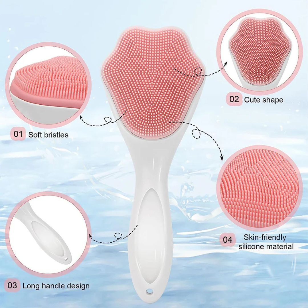 Silicone Face scrubber cleanser - Otloubnow