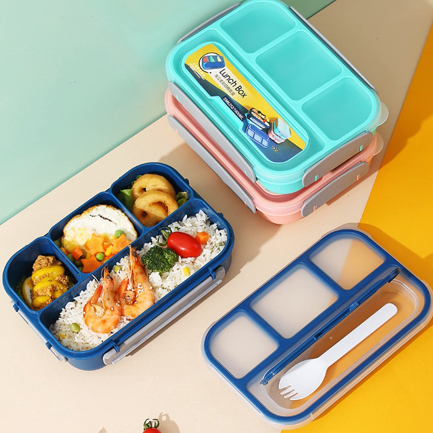 Silicone lunch box 1300 ml - Otloubnow