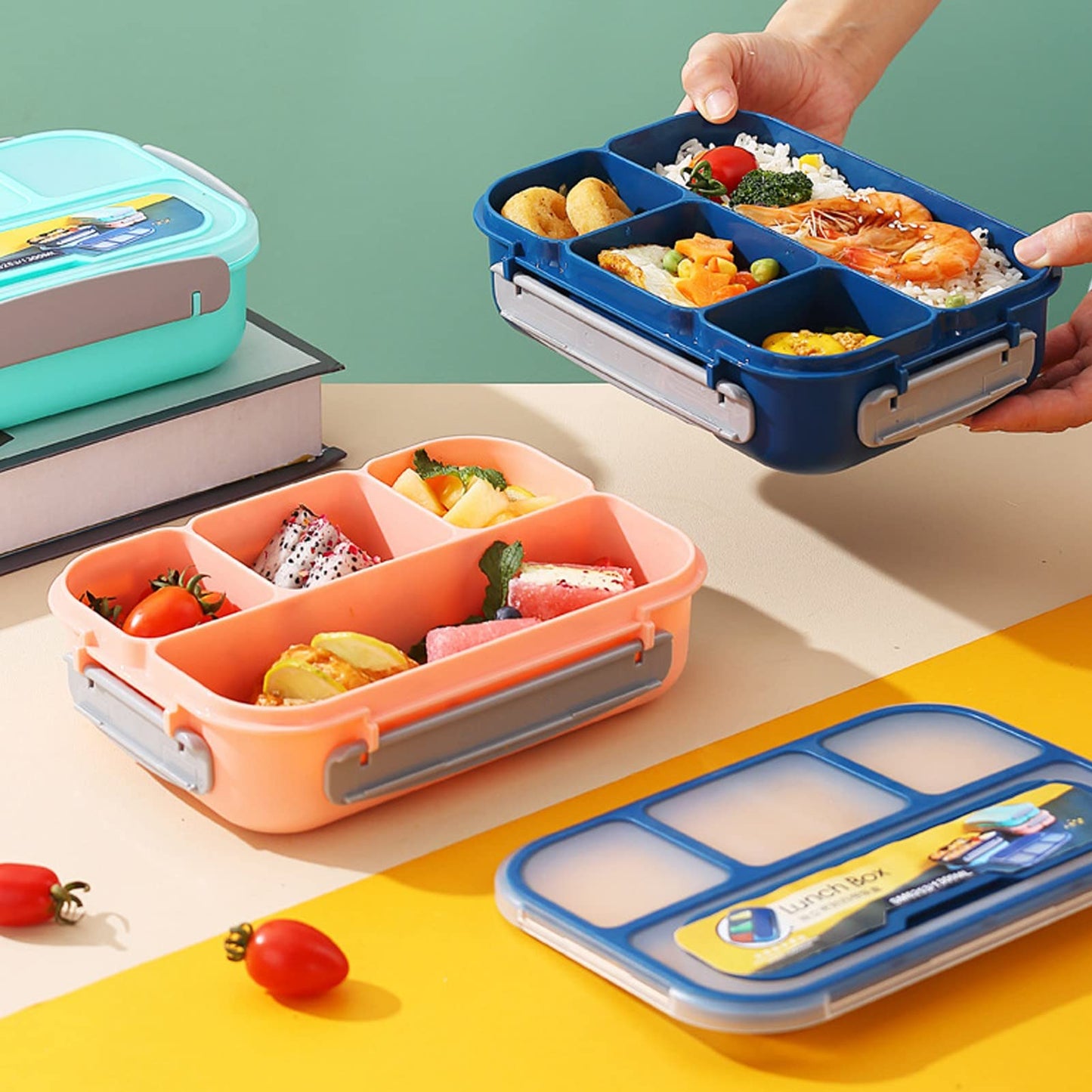 Silicone lunch box 1300 ml - Otloubnow