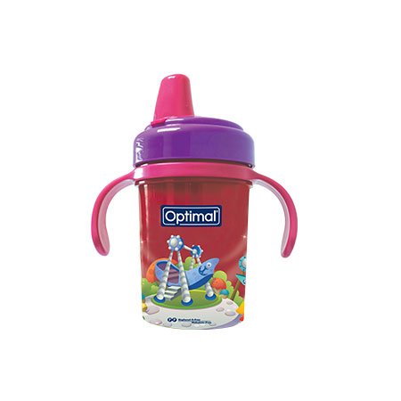 Silicone Spout Cup (240ML) With Handle - Otloubnow