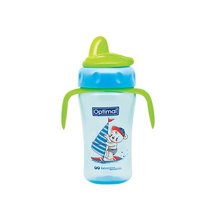 Silicone Spout Cup (260ML) With Handle - Otloubnow
