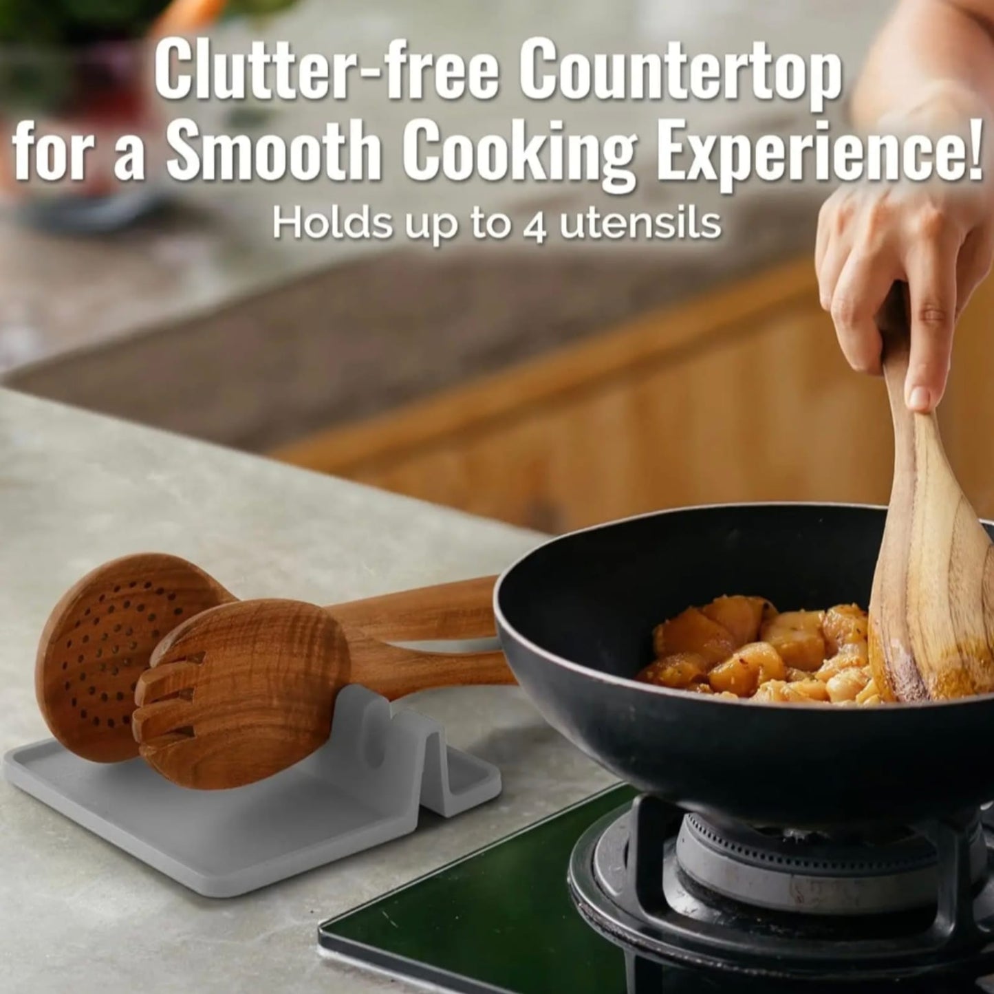 Silicone utensils holder - Otloubnow