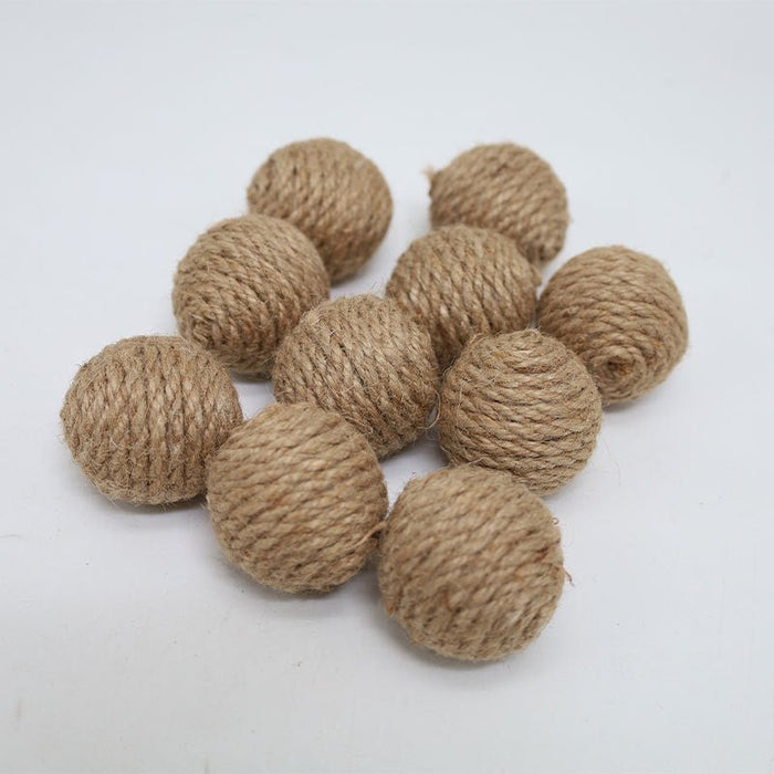 Sisal Interactive Cat Ball Toy - Otloubnow