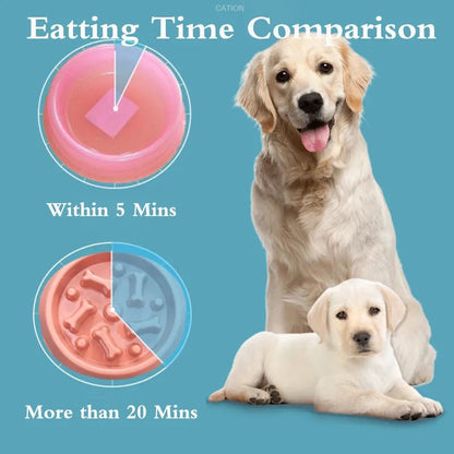 Slow Feeder Dog Bowl - Otloubnow