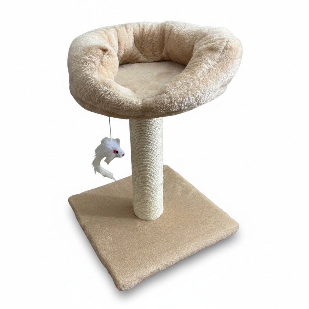 Small Cat Scratching Tower With Mice - Otloubnow