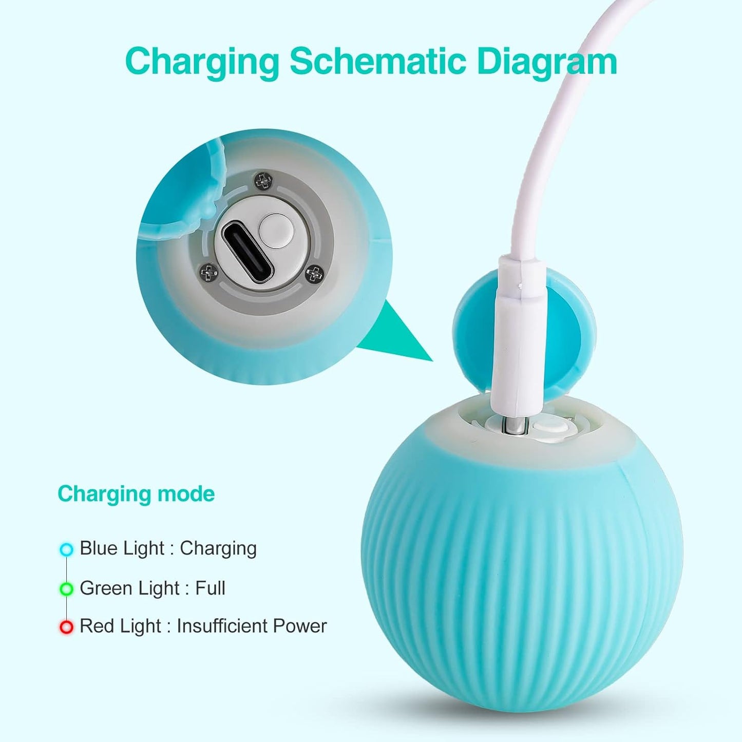 Smart Cat Ball Toy - Interactive Play for Cats - Otloubnow