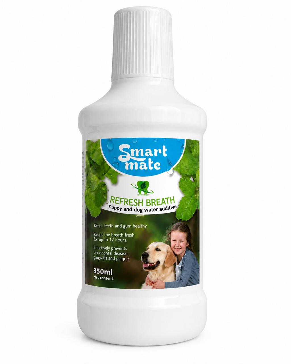 Smart Mate Refresh Breath – Puppy & Dog Water Additive - Otloubnow