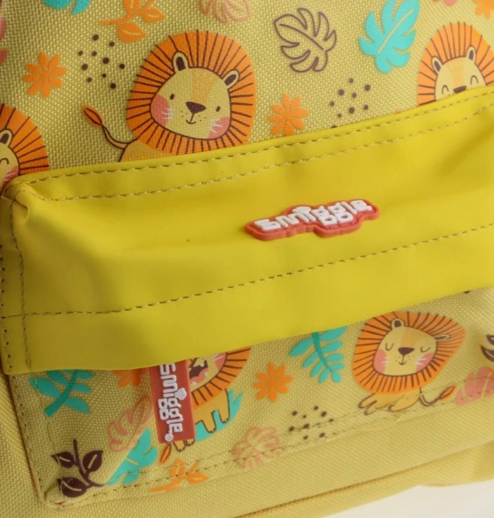 Smiggle lion yellow backpack - Otloubnow