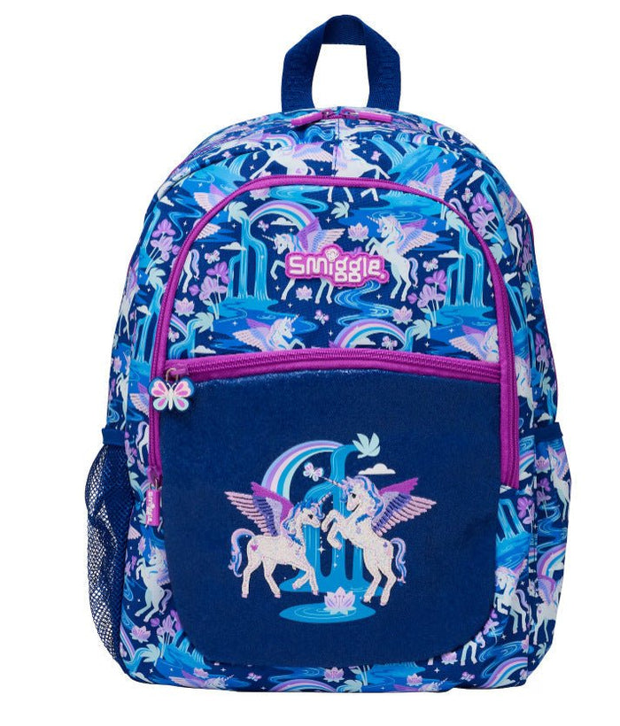 Smiggle navy unicorn backpack - Otloubnow