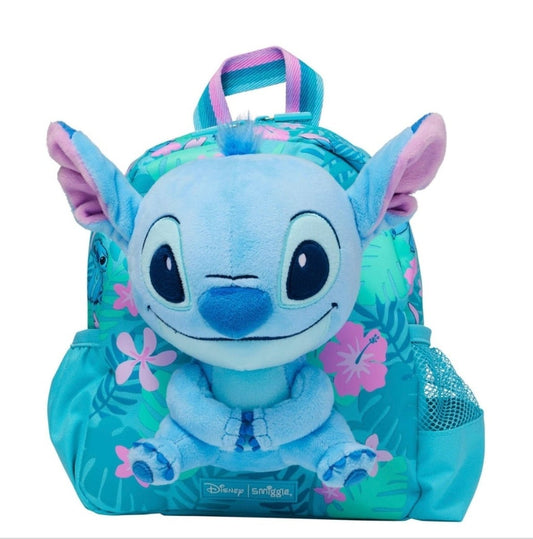 Smiggle stitch tiny backpack with detachable plush - Otloubnow