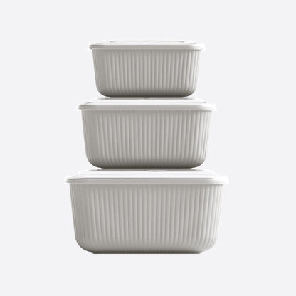 Snap lid rectangle 3 pcs set - Otloubnow