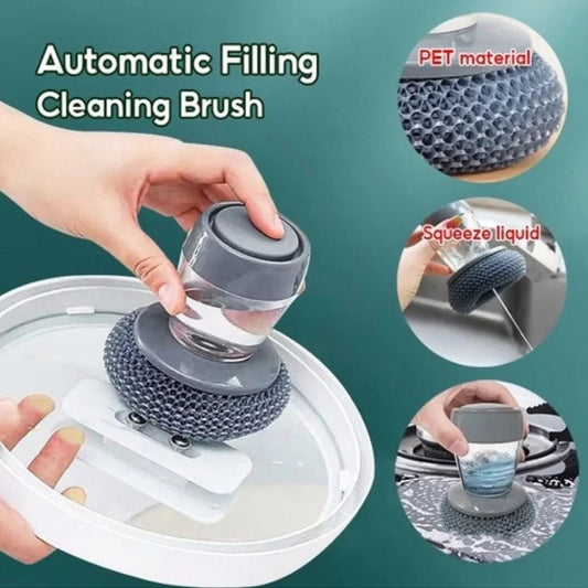 Soap dispensing brush - Otloubnow
