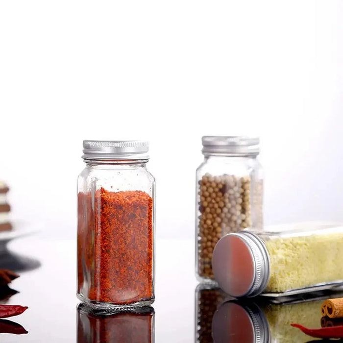 Spice glass jars - 12 pieces - Otloubnow