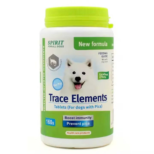 Spirit Dog Trace Elements: Essential Mineral Tablets - Otloubnow