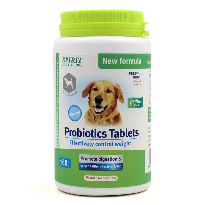 Spirit Probiotics for Dogs: Digestive Health Tablets - Otloubnow