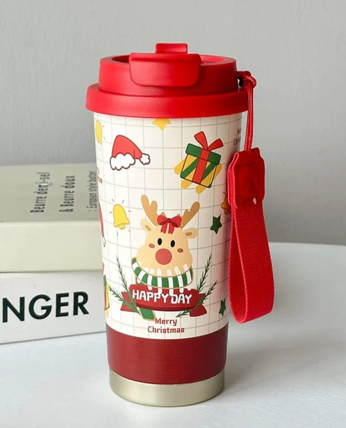Stainless steel Christmas mug - Otloubnow