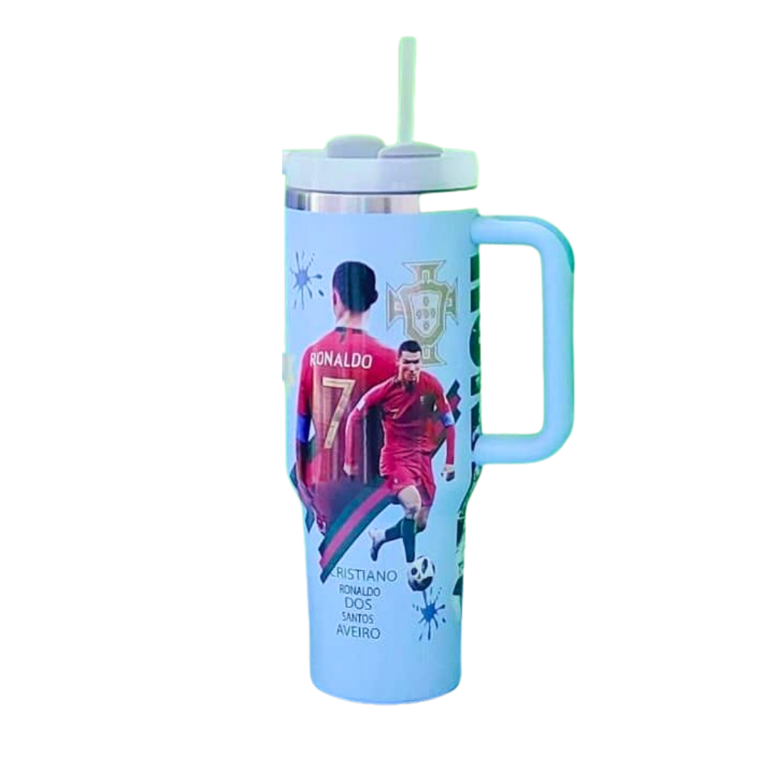 Stainless Steel Football Tumbler - Otloubnow