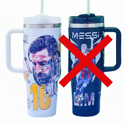 Stainless Steel Football Tumbler - Otloubnow