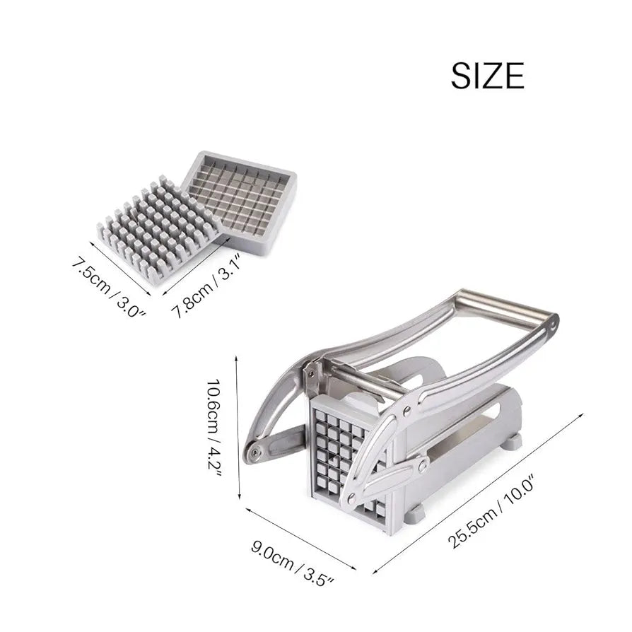 Stainless steel potato chipper - Otloubnow