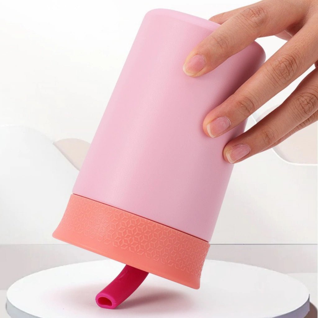 Stainless steel thermal cup with straw - Otloubnow