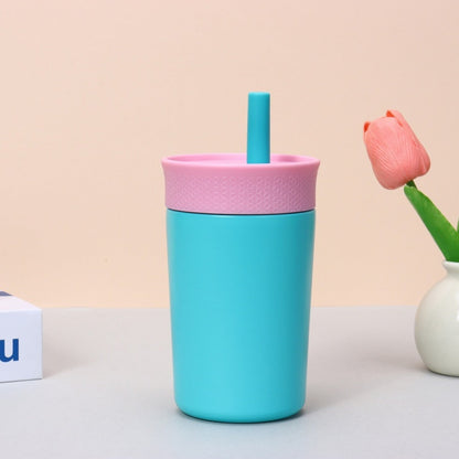 Stainless steel thermal cup with straw - Otloubnow