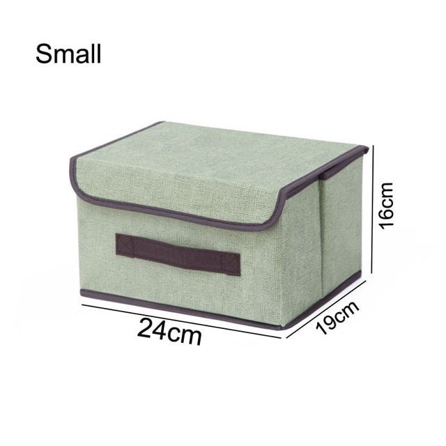 Storage box with cap - green - Otloubnow