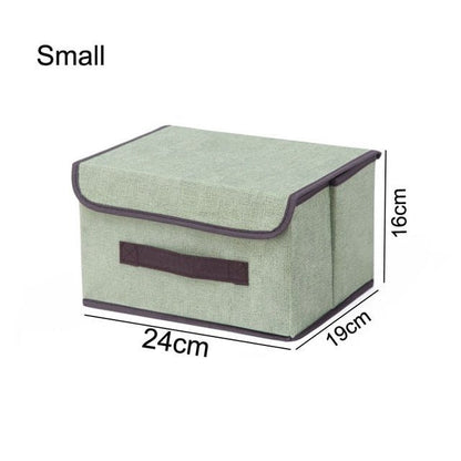 Storage box with cap - green - Otloubnow