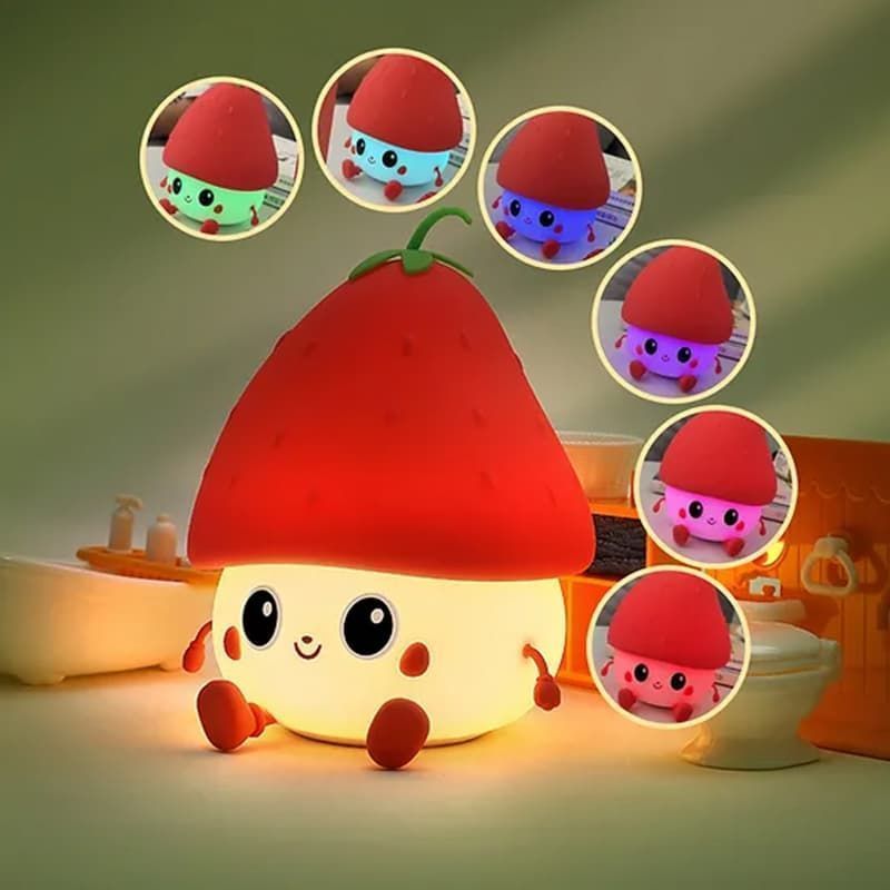 Adorable LED Strawberry Night Light - Otloubnow