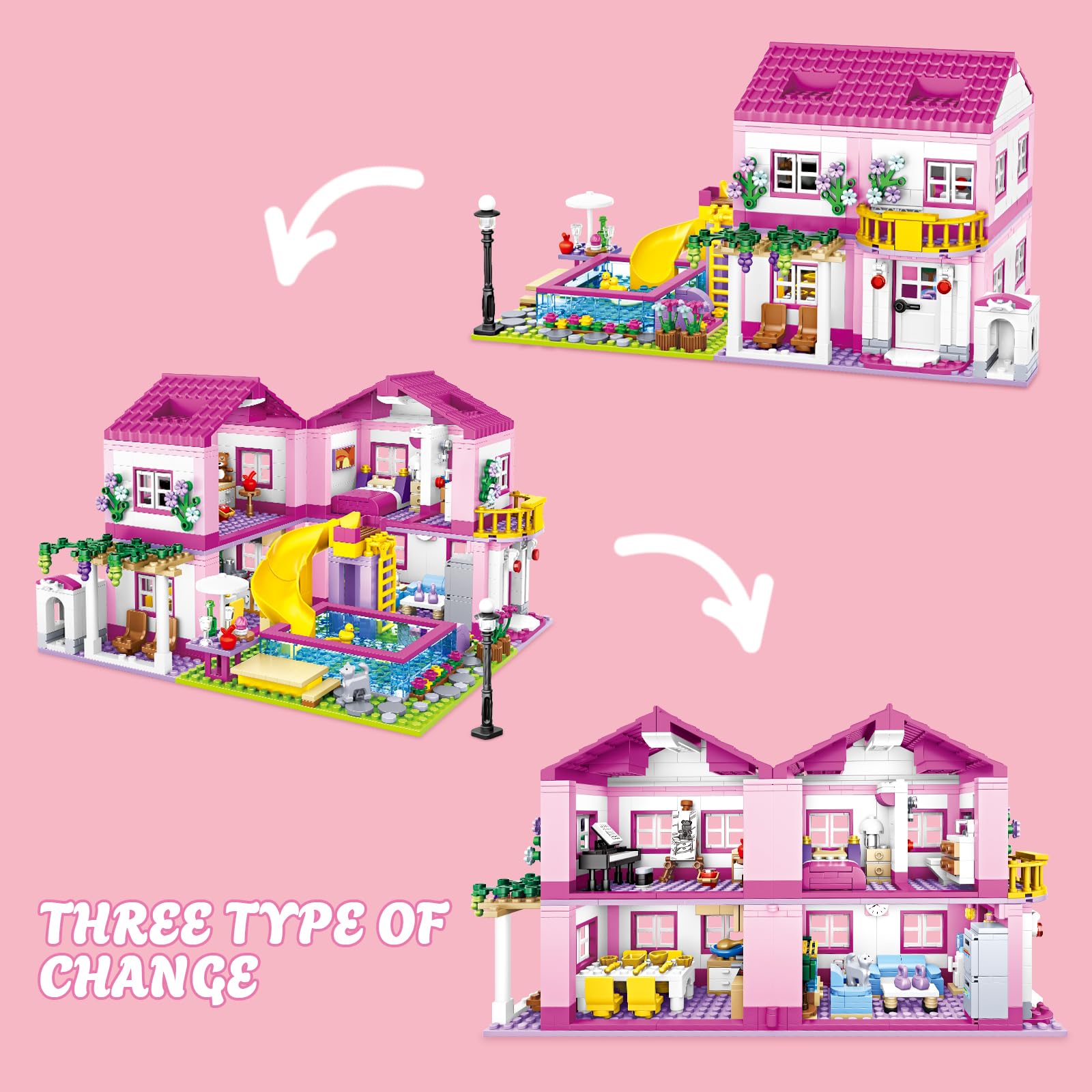 Summer villa blocks set - Otloubnow