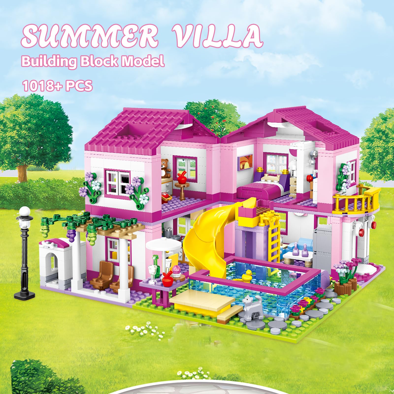 Summer villa blocks set - Otloubnow