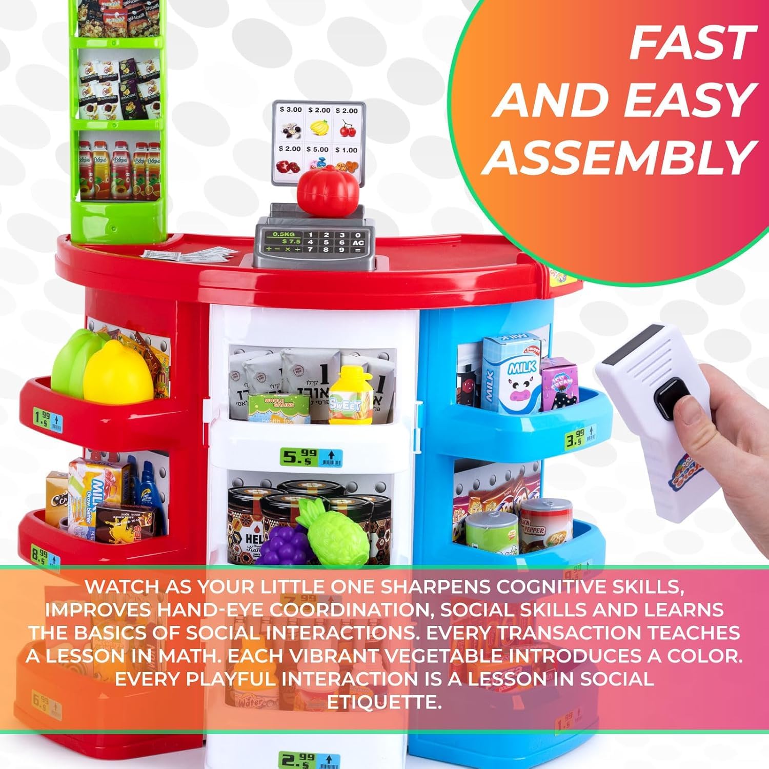 Ultimate Supermarket Set w/ Trolley - Shop in Style! - Otloubnow