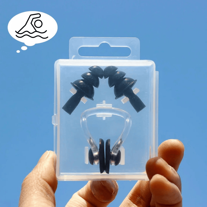 Swimming ear plugs and nose clip - Otloubnow