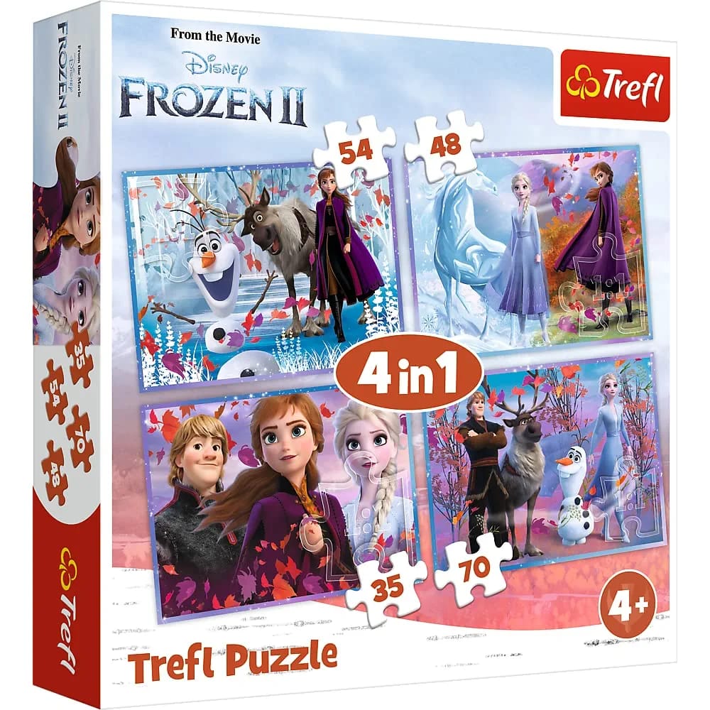 Trefl 4 in 1 puzzles - Otloubnow
