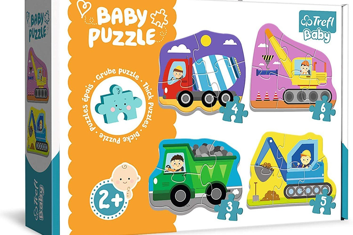 Trefl baby puzzle 2+ - Otloubnow