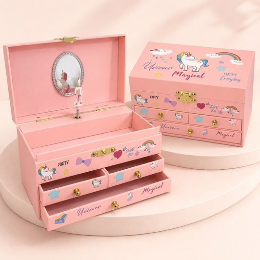 Unicorn jewelry music box - Otloubnow