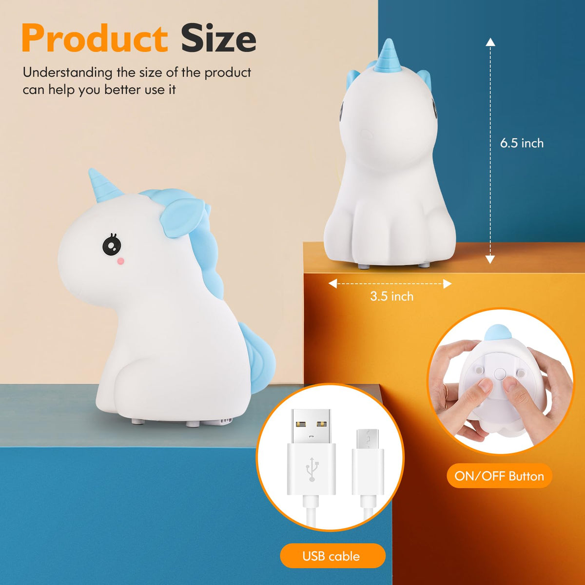 Unicorn Silicone Lamp - Otloubnow