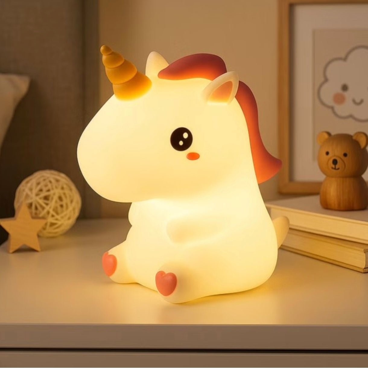Unicorn Silicone Lamp - Otloubnow