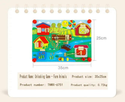 Unlock wood educational game - Otloubnow