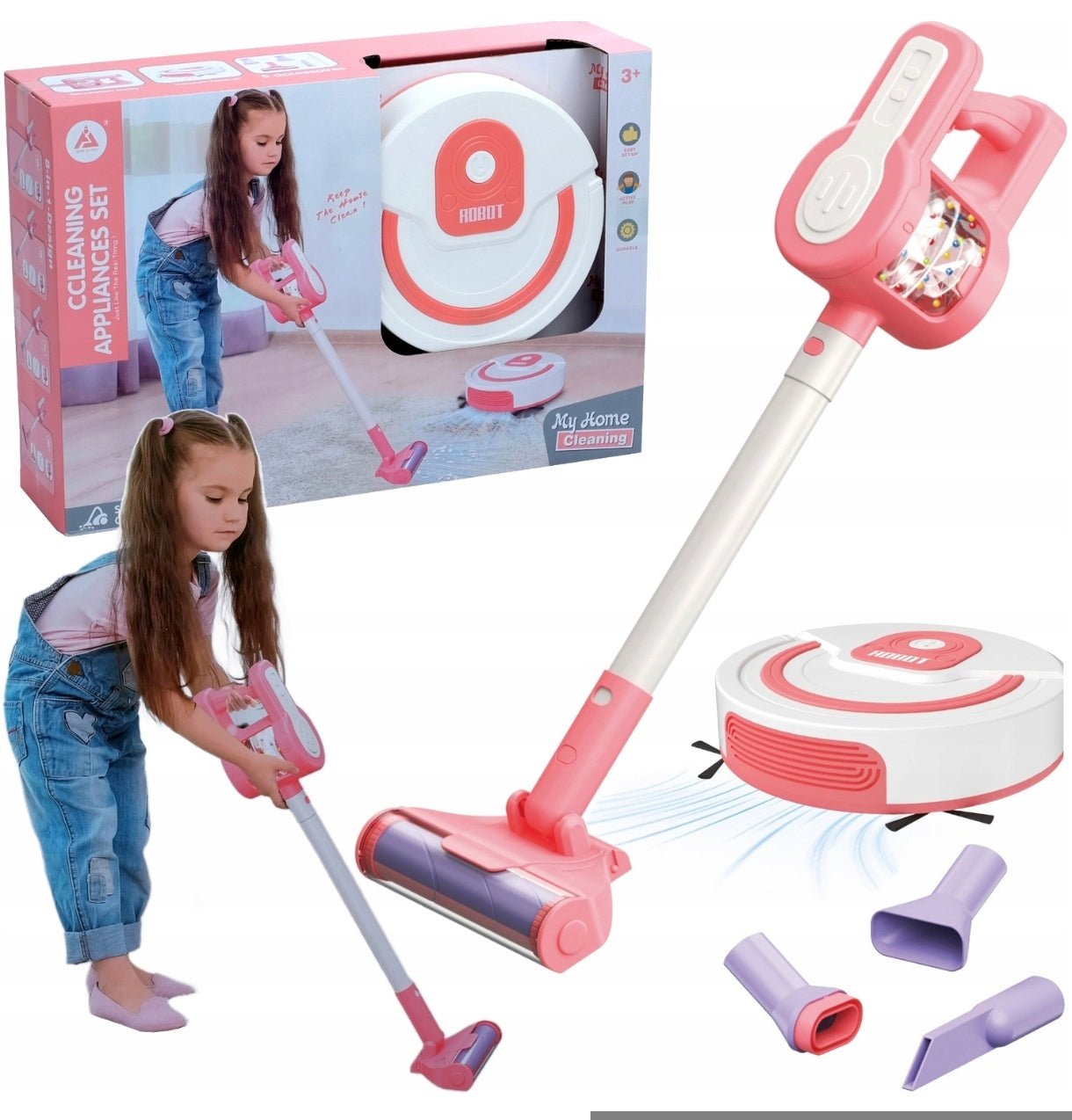 Vacuum cleaner toy set - Otloubnow