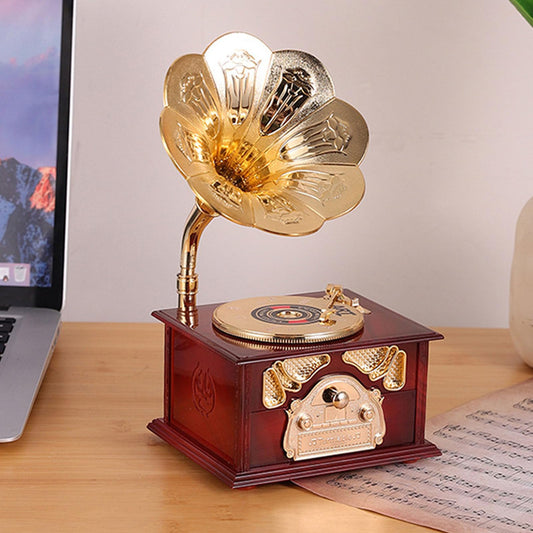 Vintage gramophone music box - 23 cm - Otloubnow