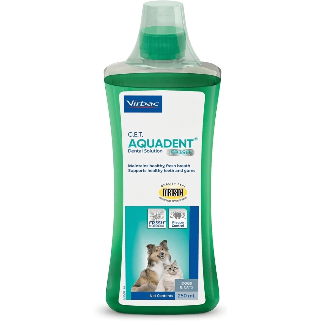 Virbac Aquadent Dental Solution for Dogs and Cats - Otloubnow