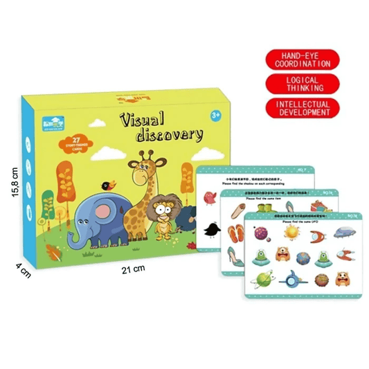 Visual discovery educational cards - Otloubnow