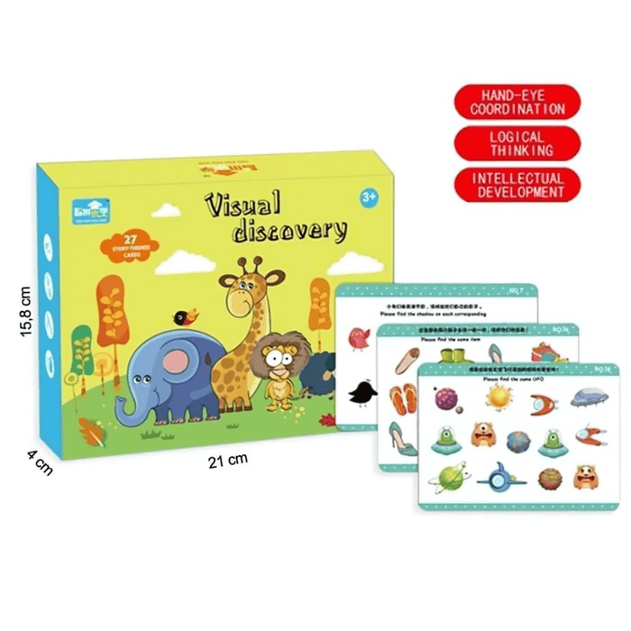Visual discovery educational cards - Otloubnow