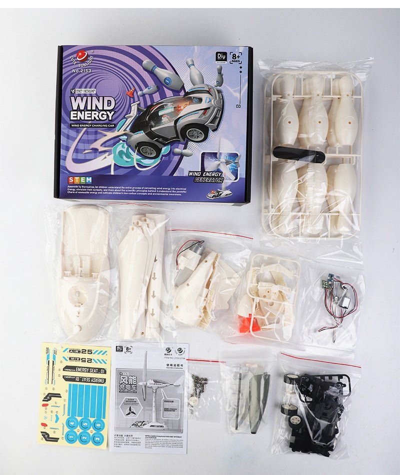 Wind energy charging car - Otloubnow