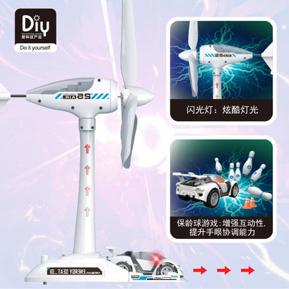 Wind energy charging car - Otloubnow