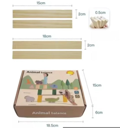 Wood animal balance - Otloubnow
