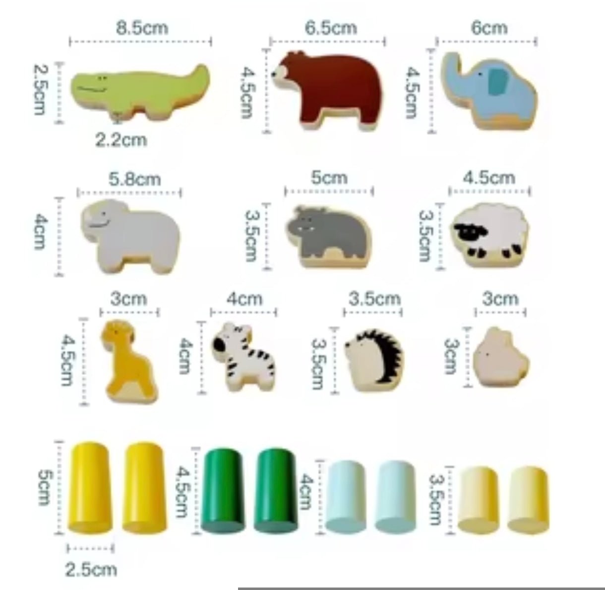 Wood animal balance - Otloubnow