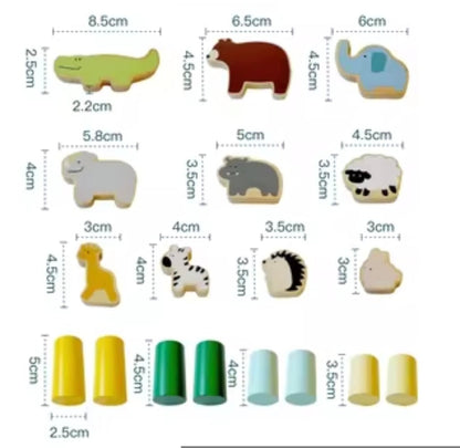 Wood animal balance - Otloubnow